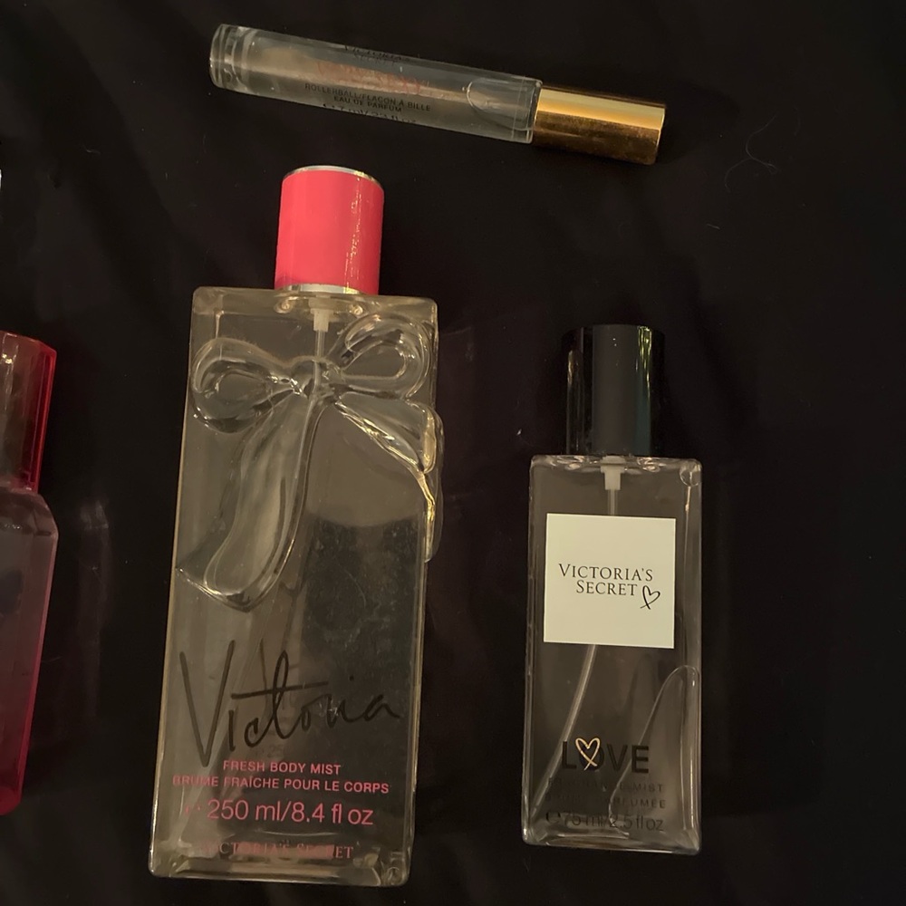 Victoria's Secret Perfume Set with Pink and Clear Bottles - Picture 5 of 5